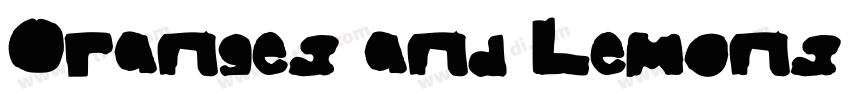 Oranges and Lemons S字体转换